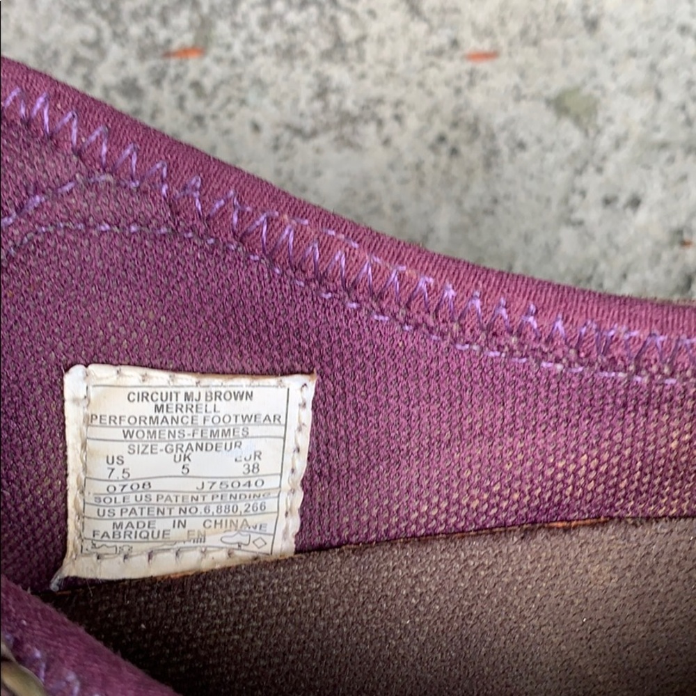 Merrell womenās size 7.5 shoes - Picture 5 of 5